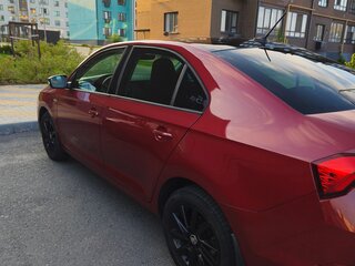 2021 Skoda Rapid II, красный, 1750000 рублей, вид 4