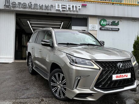 2018 Lexus LX 570 III Рестайлинг 2, серый, 6430000 рублей, вид 2