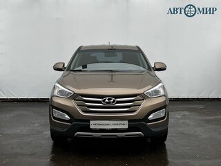 2014 Hyundai Santa Fe III, бежевый, 1450000 рублей, вид 2