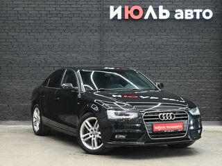 2013 Audi A4 IV (B8) Рестайлинг, чёрный, 1460000 рублей, вид 3