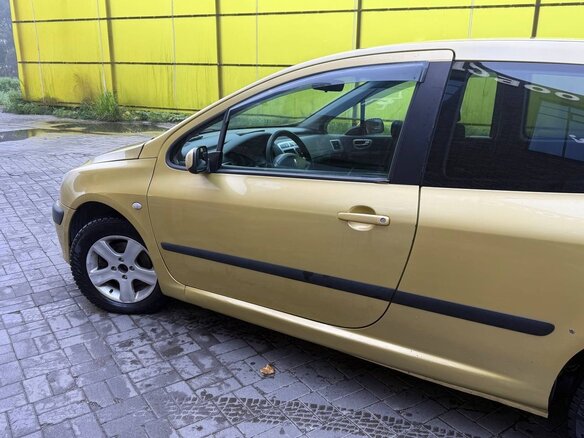 2004 Peugeot 307 I, жёлтый, 300000 рублей - вид 5