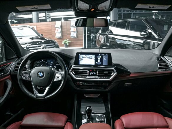 2021 BMW X3 30i xDrive III (G01) Рестайлинг, чёрный - вид 11