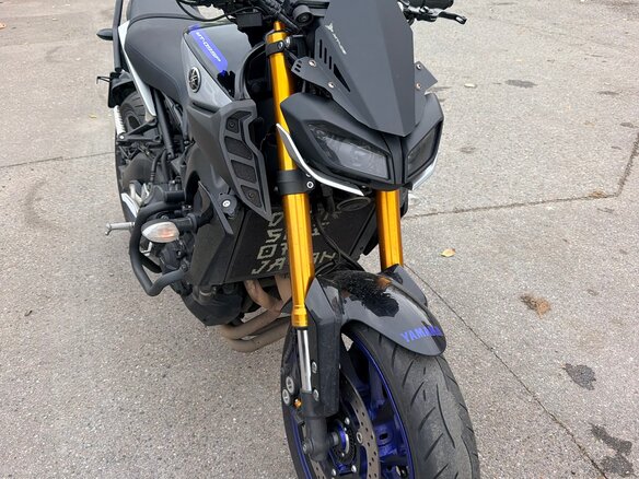 2019 Yamaha MT-09 (FZ-09), синий, 1100000 рублей