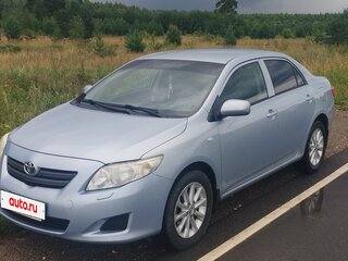 2008 Toyota Corolla X (E140, E150), голубой, 500000 рублей, вид 1