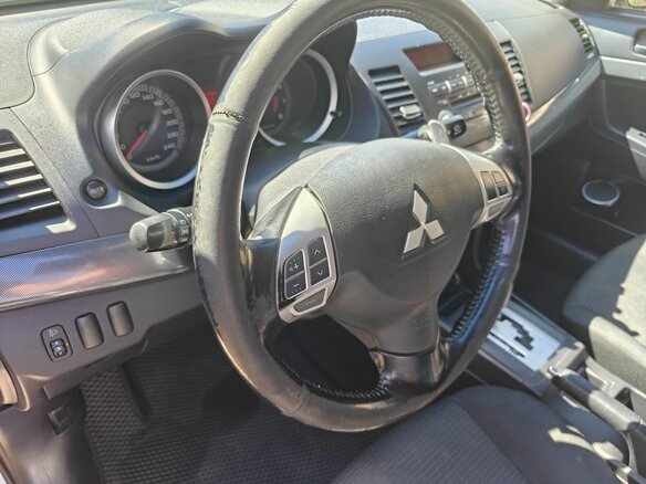 2008 Mitsubishi Lancer X, серебристый - вид 8