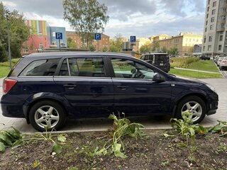 2013 Opel Astra H Рестайлинг, синий, 550000 рублей, вид 4