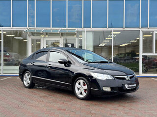 2007 Honda Civic VIII, чёрный, 525000 рублей, вид 2