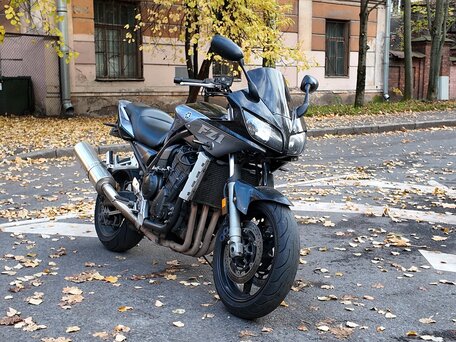 2004 Yamaha FZ1, серый, 360000 рублей, вид 1