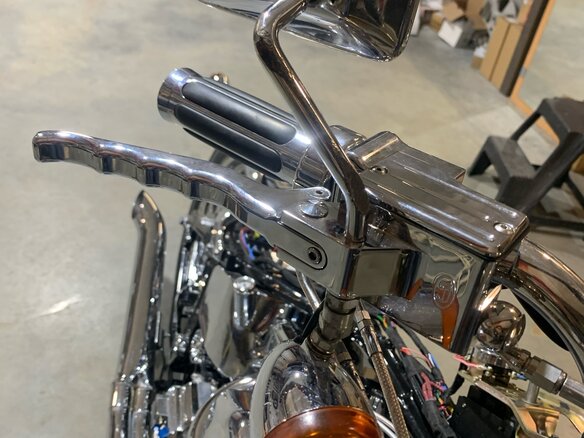 1997 Harley-Davidson Fat Boy, чёрный, 1500000 рублей - вид 7