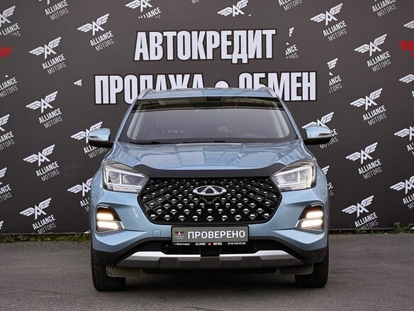 2023 Chery Tiggo 4 Pro I, голубой - вид 1