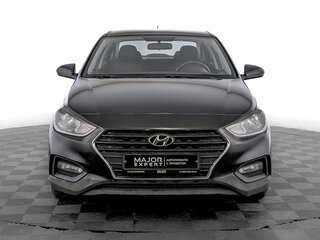 2017 Hyundai Solaris II, чёрный, 1030000 рублей, вид 2