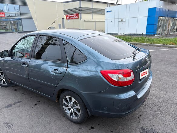 2014 Lada (ВАЗ) Granta I, серый, 350000 рублей - вид 5