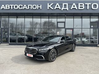 2021 Mercedes-Benz S-Класс 450 Long 4MATIC VII (W223), чёрный, 10750000 рублей, вид 4