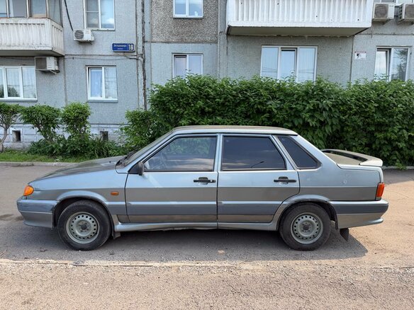 2007 Lada (ВАЗ) 2115, серый, 179000 рублей - вид 17