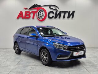 2021 Lada (ВАЗ) Vesta SW I, синий, 1090000 рублей, вид 1