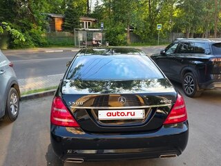 2012 Mercedes-Benz S-Класс 500 Long V (W221) Рестайлинг, чёрный, 1600000 рублей, вид 4