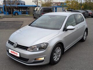 2013 Volkswagen Golf VII, серебристый, 1300000 рублей, вид 3