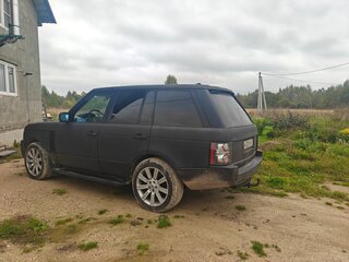 2008 Land Rover Range Rover III Рестайлинг, чёрный, 890000 рублей, вид 3