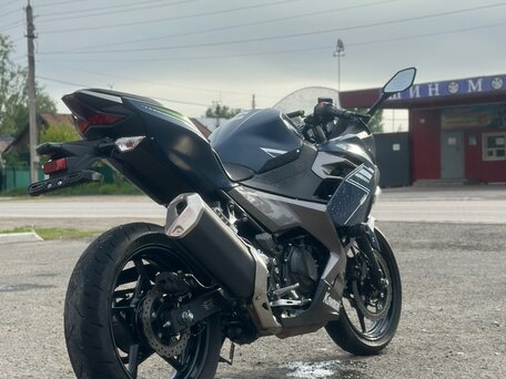 2022 Kawasaki Ninja 400, синий, 750000 рублей, вид 3