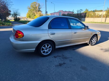 2007 Kia Spectra I Рестайлинг 2, золотистый, 332000 рублей, вид 3