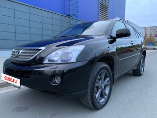 2008 Lexus RX 400h II Рестайлинг, чёрный, 1400000 рублей, вид 4