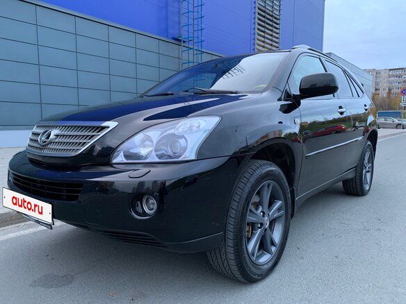 2008 Lexus RX 400h II Рестайлинг, чёрный, 1400000 рублей - вид 3
