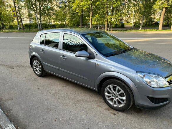 2008 Opel Astra H Рестайлинг, голубой, 580000 рублей - вид 1