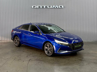 2021 Hyundai Elantra VII (CN7), синий, 1897000 рублей, вид 3