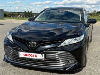 2020 Toyota Camry VIII (XV70), чёрный, 2970000 рублей, вид 2