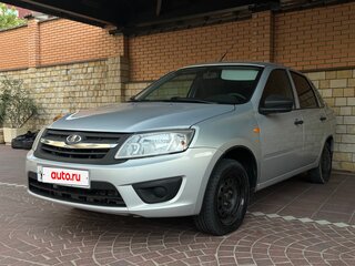 2015 Lada (ВАЗ) Granta I, серебристый, 680000 рублей, вид 1