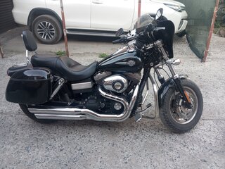 2013 Harley-Davidson Fat Bob, чёрный, 900000 рублей, вид 2