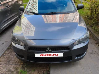 2008 Mitsubishi Lancer X, серый, 780000 рублей, вид 2
