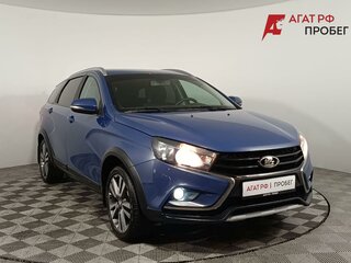 2019 Lada (ВАЗ) Vesta SW Cross I, синий, 830000 рублей, вид 1