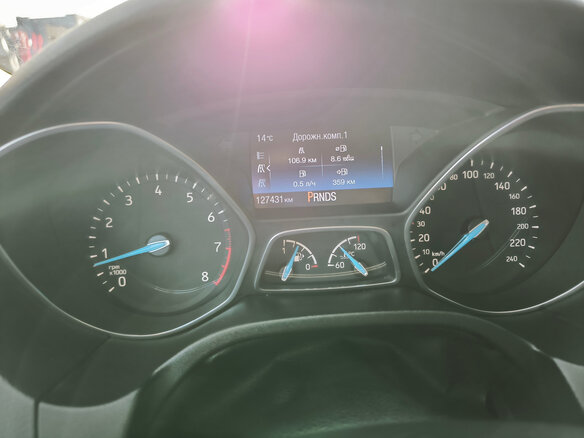 2018 Ford Focus III Рестайлинг, бежевый, 1390000 рублей - вид 6