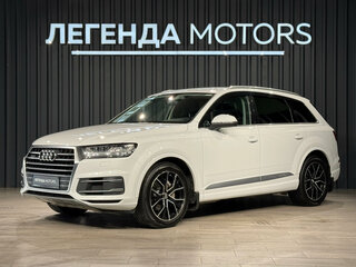 2017 Audi Q7 II (4M), белый, 3245000 рублей, вид 1
