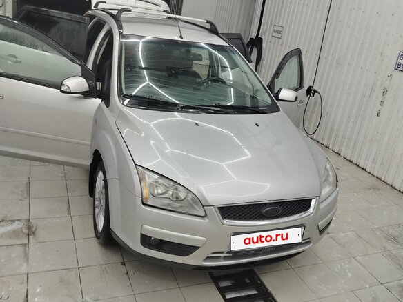 2007 Ford Focus II, серебристый, 340000 рублей - вид 3