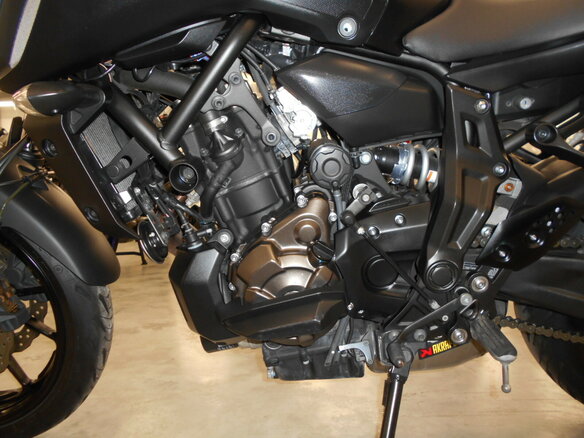 2018 Yamaha MT-07 (FZ-07), чёрный, 710000 рублей - вид 20