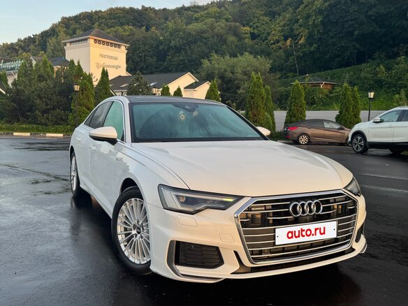 2020 Audi A6 45 TFSI V (C8), белый, 4100000 рублей - вид 7