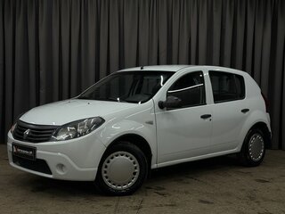 2011 Renault Sandero I, белый, 379777 рублей, вид 1