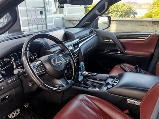 2018 Lexus LX 570 III Рестайлинг 2, чёрный, 9000000 рублей, вид 5