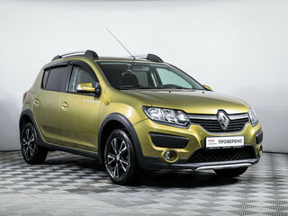 2016 Renault Sandero Stepway II, золотистый, 1050000 рублей, вид 3