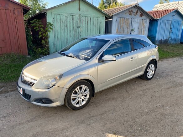 2008 Opel Astra GTC H Рестайлинг, бежевый, 410000 рублей