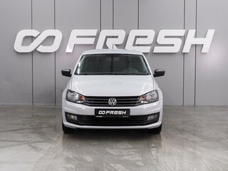 2019 Volkswagen Polo V Рестайлинг, белый, 1166000 рублей, вид 3