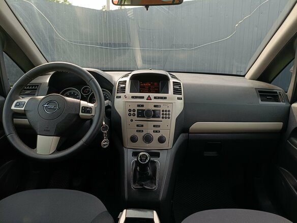2008 Opel Zafira B Рестайлинг, синий - вид 7