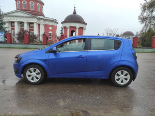 2014 Chevrolet Aveo II, синий, 459000 рублей, вид 1