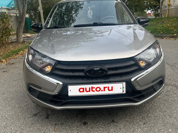 2019 Lada (ВАЗ) Granta I Рестайлинг, серый - вид 3