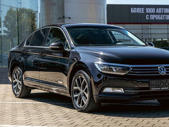 2017 Volkswagen Passat DSG6 B8, чёрный, 1565000 рублей - вид 6