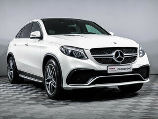 2017 Mercedes-Benz GLE Coupe 350 d I (C292), белый, 3895000 рублей, вид 3
