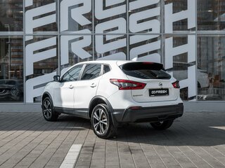 2019 Nissan Qashqai II Рестайлинг, белый, 2120000 рублей, вид 2