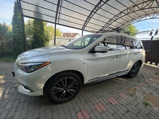 2017 Infiniti QX60 I Рестайлинг, белый, 2750000 рублей, вид 5